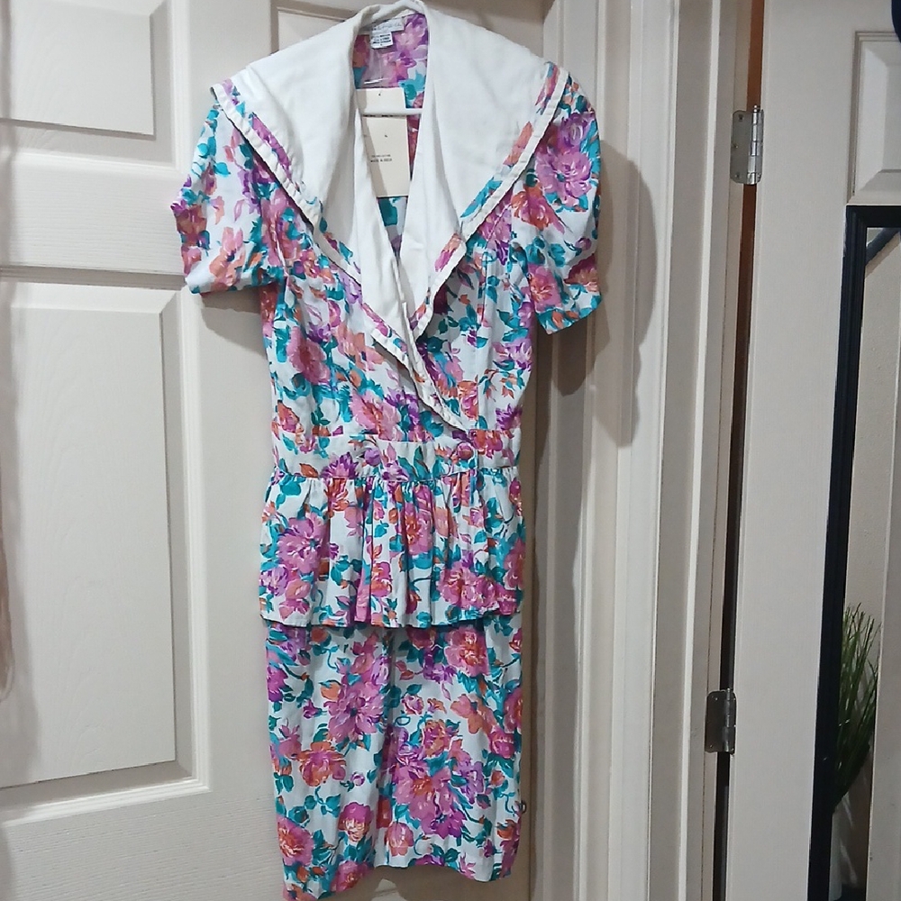 Vintage Floral Dress